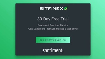 Santiment has created a new service for Bitfinex