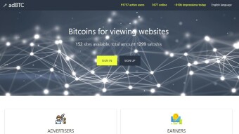 Advertise and Earn with adBTC