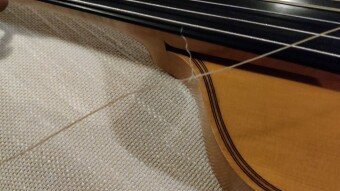 Finally Changing that Pesky d'amore String