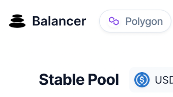 Balancer on Polygon, simple 17% yield on stablecoins!