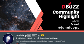 DBuzz Community Higlight Content Creator and Gamer @jannidepp