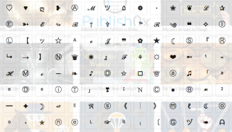 Useful keyboard symbols ☆ Ⓑ ☠ ✎♡ ➠ for use in Publish0x and other social networks