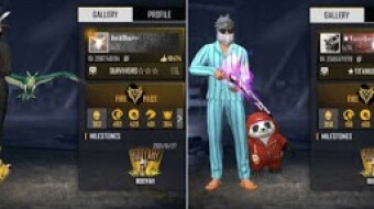 Amitbhai (Desi Gamers) vs Titanium Gamer: Who is better in Free Fire!!