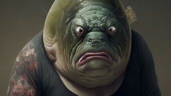 Fish Head | AI Artwork on NFTShowroom & Artstation