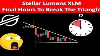 Stellar Lumens XLM Final Hours To Break The Triangle