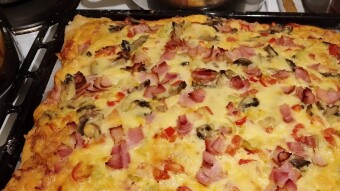 Daily meal #67 homemade pizza