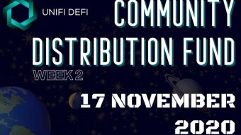 Unifi Defi Update: Week 2 of Community Distribution Fund Coming This Tuesday!