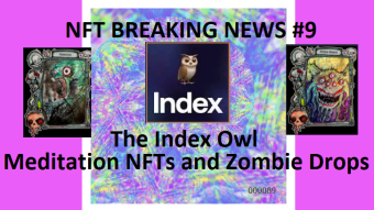 NFT Breaking News #9 - The Index Owl, Meditation NFTs and WAX treasures on Alien Worlds