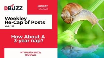 Recap of this Week's Posts by D.Buzz Vol.122