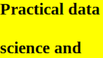 Practical data science and optimization: classification algorithms