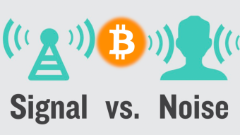 Signal vs Noise in the Bitcoin world. Remove all the noise, and you will be able to adopt a long-term view.