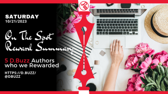 D.Buzz Celebrates the Top 5 Extraordinary Authors with Rewards