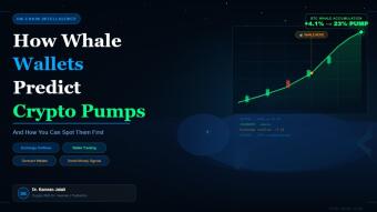 How Whale Wallets Predict Crypto Pumps - And How You Can Spot Them First