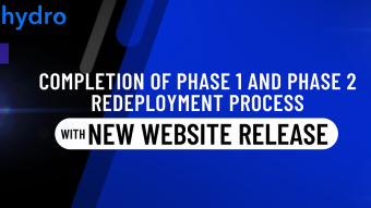 Completion of Phase 1 & 2 Hydro Token Redistribution
