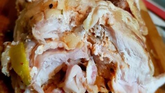 Foodbook #706 Roast Stuffed Chicken