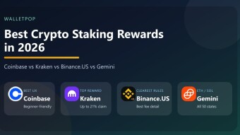 Best Crypto Staking Rewards in 2026: Coinbase vs Kraken vs Binance.US vs Gemini
