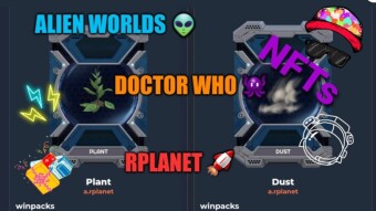 NFTs and Landmarks: Alien Worlds, Rplanet, Doctor Who and St. Paul's Church