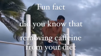 Caffeine Fun Fact! #drinkwater