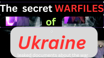 12.04.23 - EUROPEAN WAR  - SECRET FILES-  US PETAGON hacked again , ...to many involved , check if your country is among them ! watch video