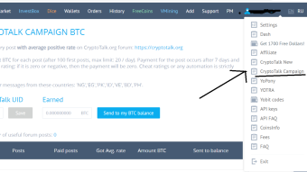 Free Crypto: 1000 Satoshis By Yobit Per Forum Post