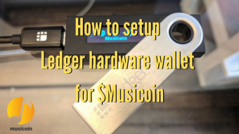 Musicoin: How to setup your Ledger hardware wallet for $Musicoin