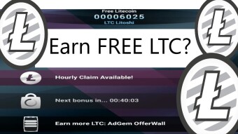Earn FREE LTC from an App? Yes! But It's Pennies!