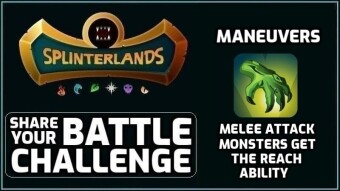Splinterlands | Maneuvers Battle Challenge