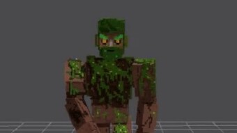 Forest Giant v2 - A Sandbox Voxel creation