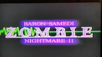 Nightmare II 2 Baron Samedi Zombie- Atmosphere - Original VHS/VCR Interactive Board Game - Review and Complete Original Video