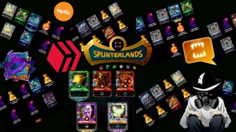 First 1Up Post, Splinterlands year 1 recap, & 6 WAX NFT airdrop!!