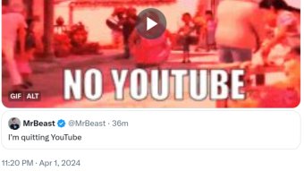 Mr. Beast is Quitting YouTube!