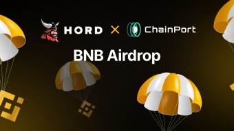 Hord x ChainPort BNB&nbsp;Airdrop $10 worth of BNB to 500&nbsp;users