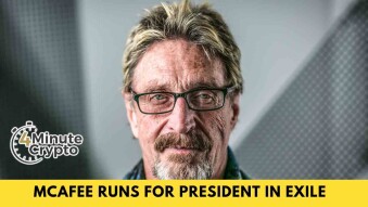 McAfee to Run His Presidential Campaign in Exile