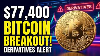 Bitcoin Is Back at $77,400. But the Derivatives Market Is Sending a Warning. Here's What I'm Seeing.