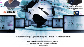 Cybersecurity: Opportunity or Threat – A fireside chat