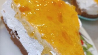 Foodbook #1118 cheesecake with lemon