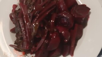 Foodbook #550 boiled beets