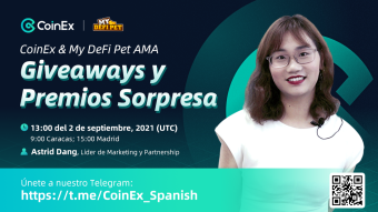 Resumen del AMA de My DeFi Pet en Español y en Inglés (AMA Recap: My DeFi Pet x CoinEx, in both Spanish and English)