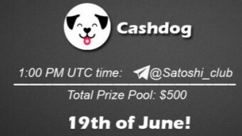 Cashdog x Satoshi Club AMA Recap from 19th of June
