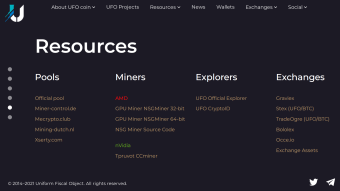 📢 Ufobject 👉 The innovative blending of several hashing algorithms provides strong encryption, thus complete safety of protocol.