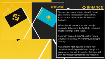 Binance Goes Big in Kazakhstan: The Crypto Giant Scores a Full License!