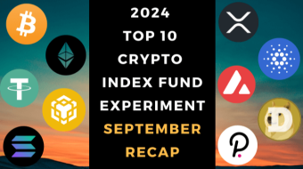 EXPERIMENT - Tracking 2024 Top Ten Cryptocurrencies – Month Nine - Up +8%
