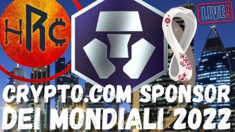 Crypto.com Sponsor Ufficiale dei Mondiali di Calcio 2022