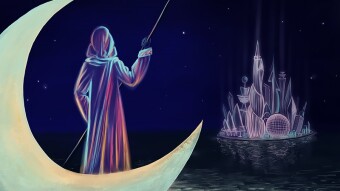 Digital art_2019. Moon Ghost
