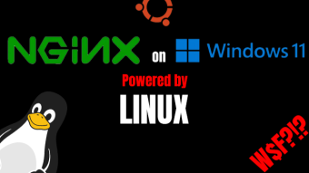 How to install Nginx+PHP+Mysql on Windows Powered by Linux with windows side files