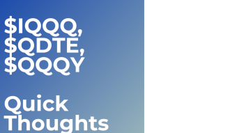 QQQ Based Option ETFs Quick Thoughts