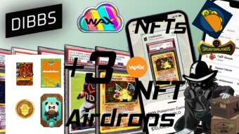 Dibbs Real life Collectables on the WAX blockchain. (NFT airdrop 2nd of 3)