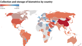 U.S. the 4th Worst Privacy Offender for Government Collection of Biometric Data