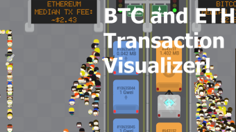 TxStreet: BTC and ETH Transaction Visualization