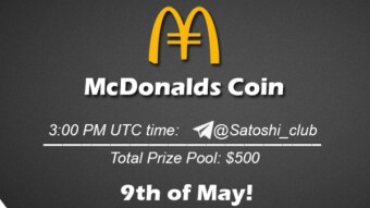 Join the AMA of Satoshi Club x MCDC. Rewards: 500 USDT, May 9th.
